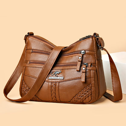 【🔥30% OFF】】Elegancka torba na ramię z miękkiej skóry o dużej pojemności