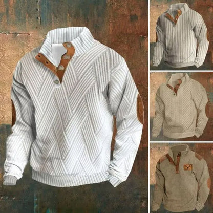 【Gorąca wyprzedaż】【S-5XL】Męskie aksamitne topy na zimę-3843783