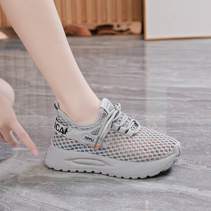 💕【35-40】2025 Letnie nowe buty sportowe z siateczki Flying Mesh Leisure