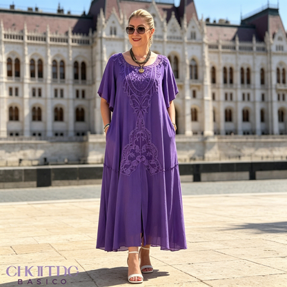 ❤️【S-5XL】Divatos, bő szabású ruha – kényelmes, prémium minőség 🔥 Minden alkatra tökéletesen illeszkedik 👌