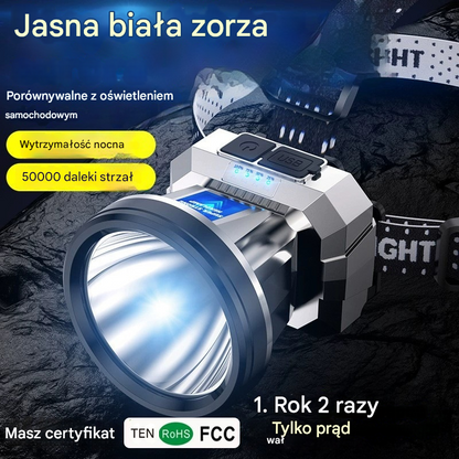 💥【Kup jeden, a drugi dostaniesz gratis】🌟💡Reflektor indukcyjny LED z funkcją inteligentnego ładowania USB 4203478