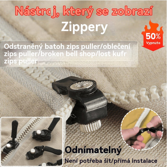 🧥🧷【Kupte 20 kusů, získejte 20 kusů zdarma】🛒Univerzální nástroj na opravu zipů-4224310