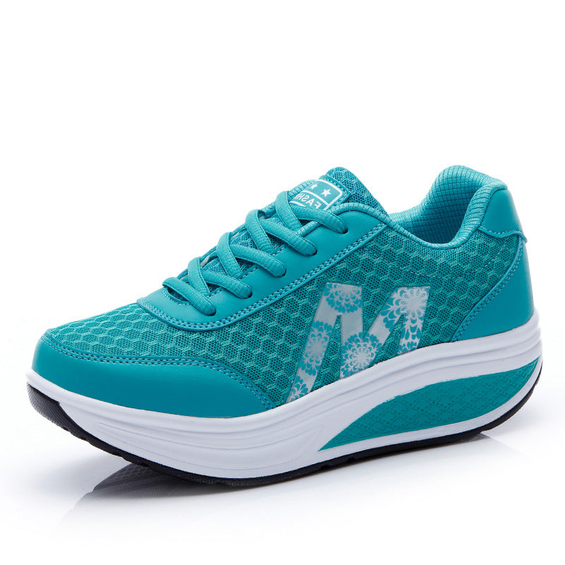 🔥【35-43】🦄 Letnie modne damskie siateczkowe oddychające lekkie i wygodne buty sportowe-4083278