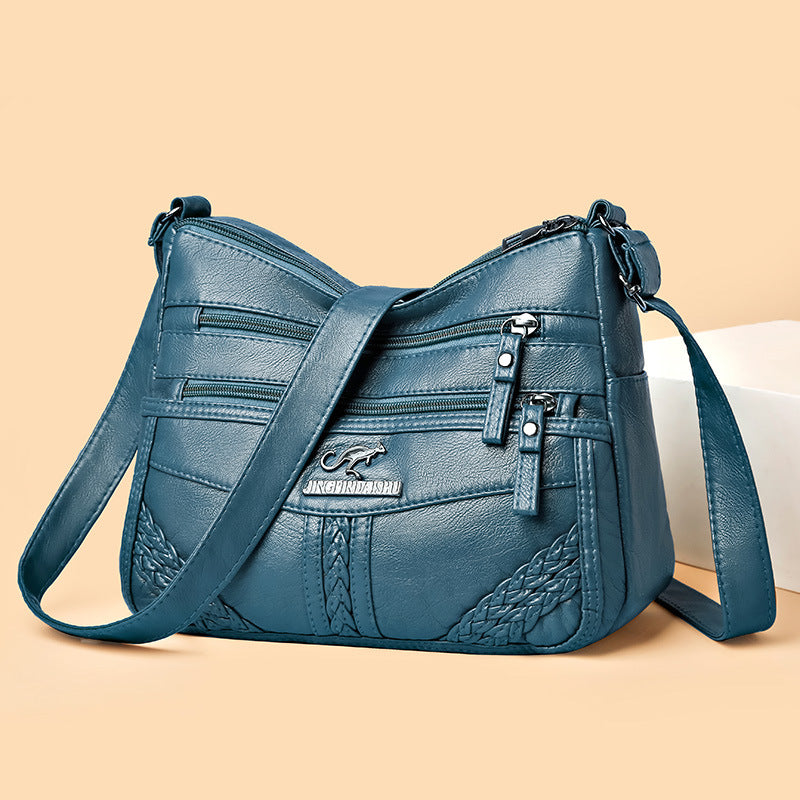 【🔥30% OFF】】Elegancka torba na ramię z miękkiej skóry o dużej pojemności