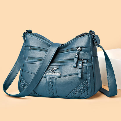 【🔥30% OFF】】Elegancka torba na ramię z miękkiej skóry o dużej pojemności