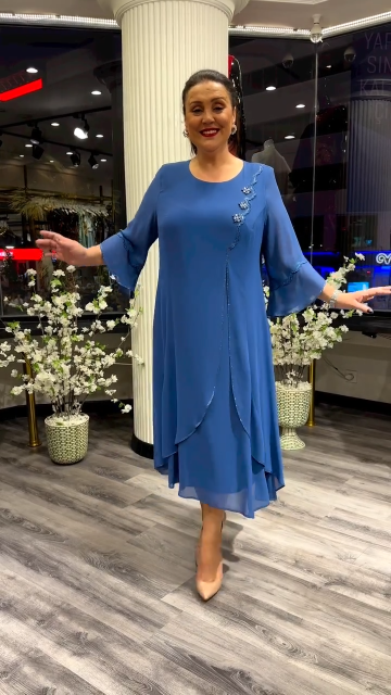 💟👗【S-5XL】2025 Nowe sukienki z szyfonu wysokiej jakości-4099916