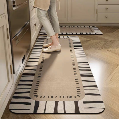 💥💥💥【40*60+40*120cm】Maty antypoślizgowe i bardzo chłonne do kuchni i łazienki 4207099
