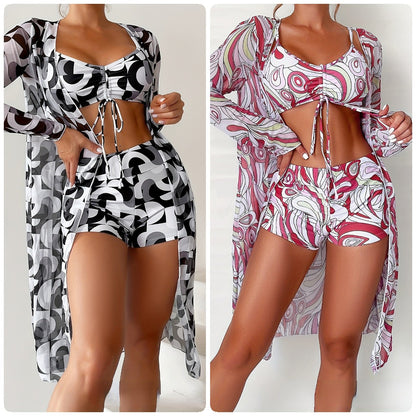 ✨👙 Nowy modny trzyczęściowy strój kąpielowy, więcej dostępnych kolorów-3640692