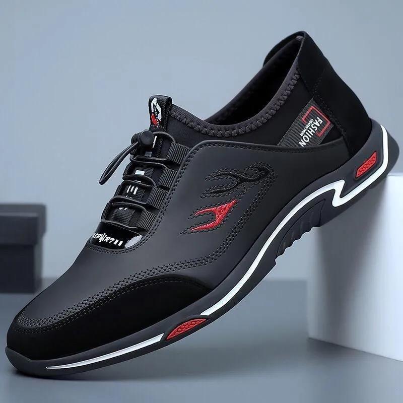 👞Oddychające skórzane buty biznesowe dla mężczyzn ✅ antyzapachowe ✅ miękka skórzana podeszwa ✅ modne i uniwersalne 3619025