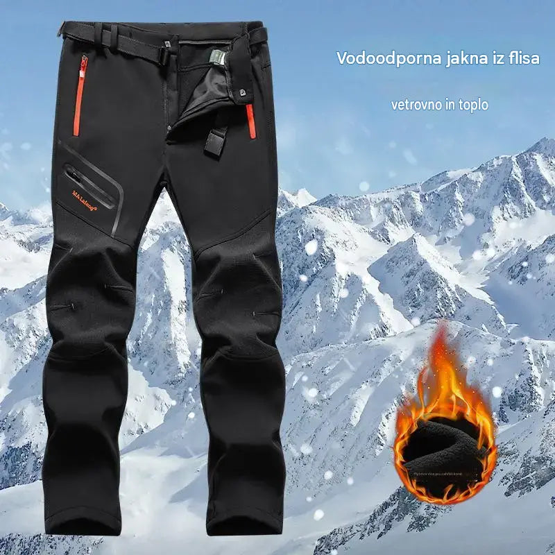 ⭐🏃‍♂️【S–5XL】2026 Nove moške outdoor hlače za jesen in zimo – tople, flis, nepremočljive in odporne proti vetru