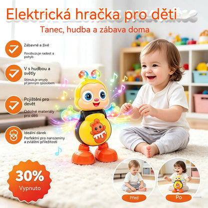 🥳 Zvířecí hračky se světly, které zpívají a tančí.