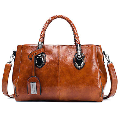 👜Nowa torebka damska vintage Boston ze skóry bydlęcej, torebka z miękkiej skóry, do noszenia na jednym ramieniu-3733668