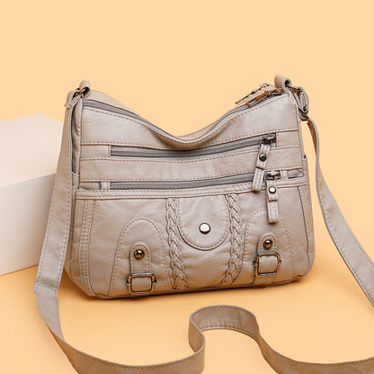 🔥【50% zniżki】Nowa damska torba z wieloma kieszeniami, duża pojemność, można nosić na ramieniu lub przez ramię 4160962