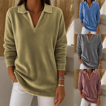Nowy damski sweter retro z długim rękawem i swobodnym krojem (rozmiary S-3XL) 4178434