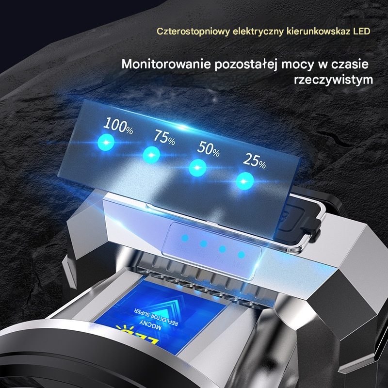 💥【Kup jeden, a drugi dostaniesz gratis】🌟💡Reflektor indukcyjny LED z funkcją inteligentnego ładowania USB 4203478