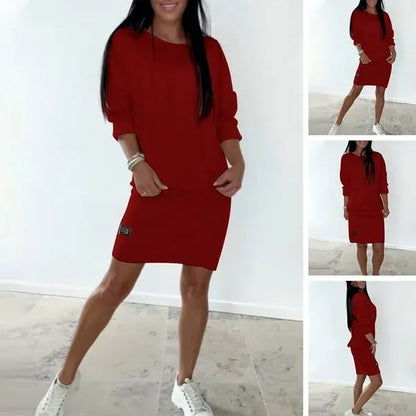 🎁Nové dámské bavlněné úzké šaty z roku 2025-4141724