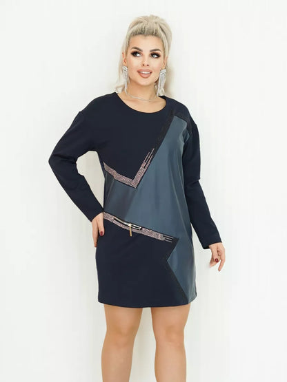 👗【Wydano nowe produkty】💥【S-5XL】Modna, szykowna sukienka na jesień i zimę