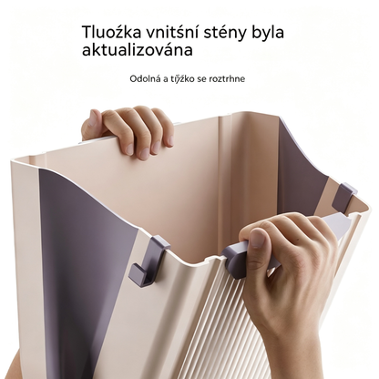 🗑️🚪Skládací závěsný kuchyňský odpadkový koš, závěsný odpadkový koš na dvířka domácích skříněk
