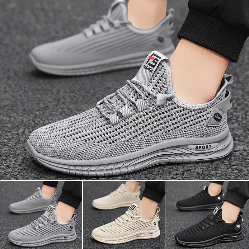 🔥🔥【Έκπτωση 50%】【39–44】👟 Νέο στυλ – Άνετα, αναπνέοντα και αντιολισθητικά μοντέρνα αθλητικά παπούτσια για άντρες για καθημερινή χρήση