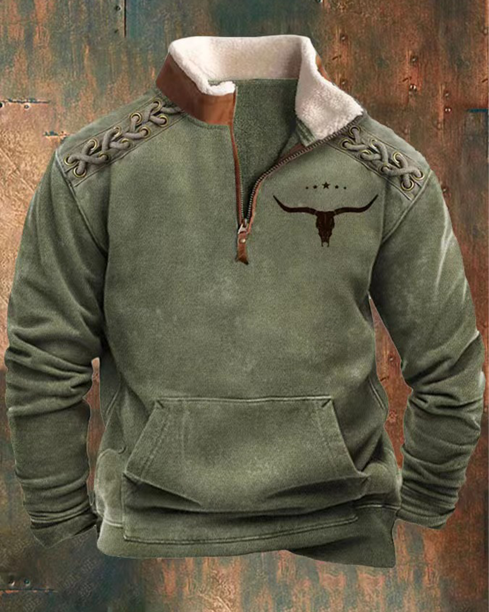 🔥【S–4XL】Divatos férfi 3D pulóver – Meleg és kényelmes-4129236