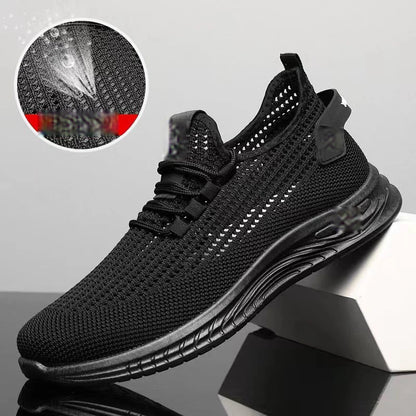 👟【39-44】Wygodne, oddychające, antypoślizgowe, modne buty męskie z siateczki-3895421