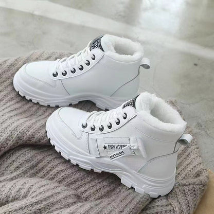 🔥【50% ZNIŻKI】🥰🥰【35-45】Zimowe damskie buty śniegowe zapinane z boku na zamek-3855151