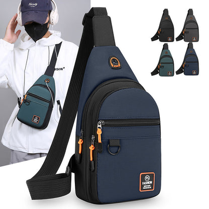 ☔️ Déšť? Žádný problém! ✨ Voděodolná crossbody kabelka s několika kapsami. 🎒