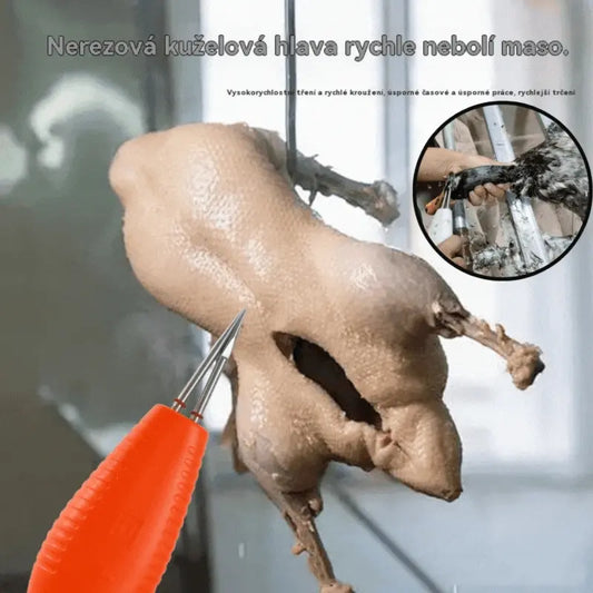 ⏳  Přenosný dobíjecí elektrický depilátor na drůbež🦆🐓🐖 Voděodolný, lze použít na všechny druhy chlupaté drůbeže