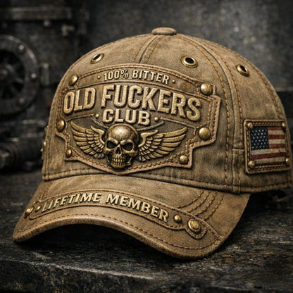 🔥 Męska czapka baseballowa w stylu retro na jesień/zimę 4209749