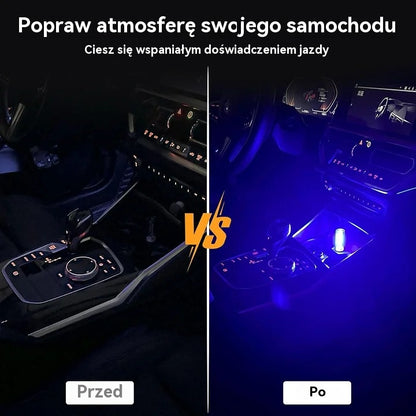 【50% ZNIŻKI!】【Kup 1, a 2 dostaniesz gratis】Lampka nocna do samochodu z USB-4194224