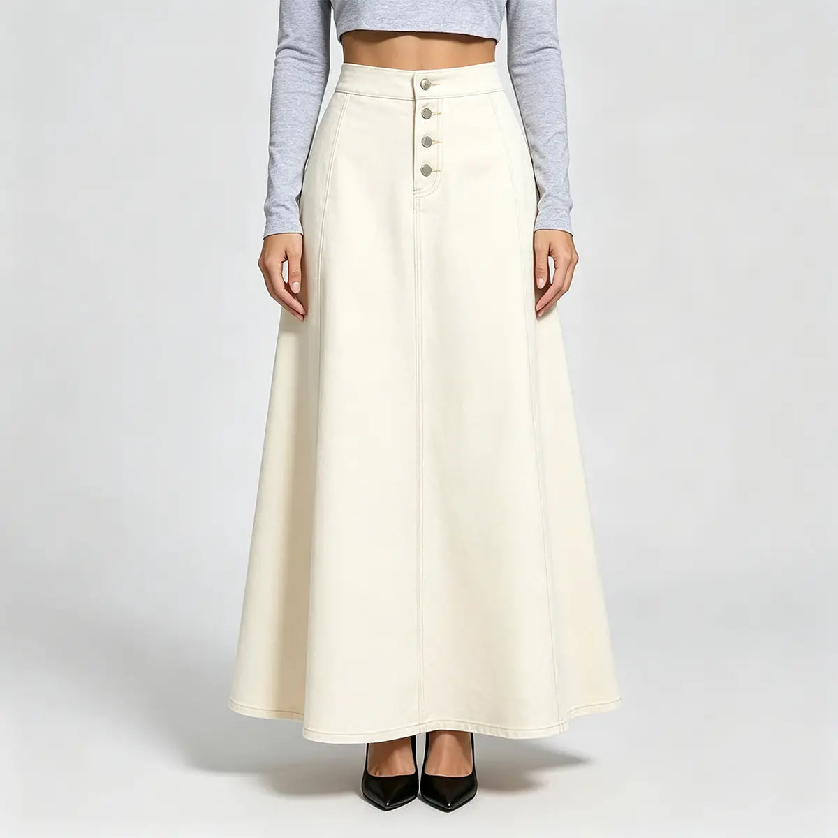 💕 Poslední den – sleva 50 %【XS–2XL】Dámská džínová sukně