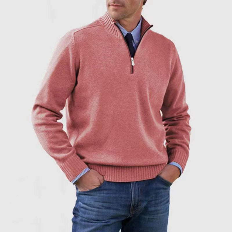 ⭐【L–5XL】Nov moden, udoben in topel moški pleten pulover za jesen in zimo