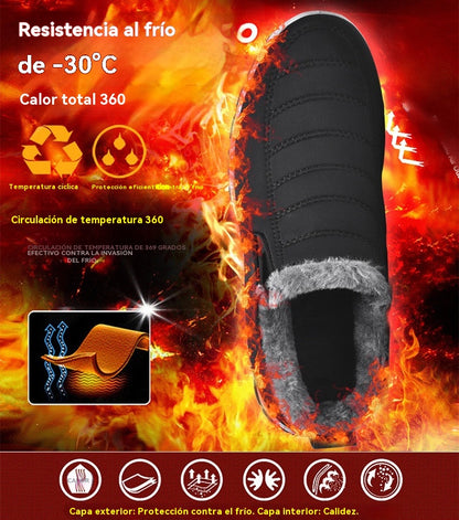 🔥【35-48】Botas Unisex de Invierno con Forro de Felpa, Cálidas, Cómodas y Antideslizantes para el Frío 4137776