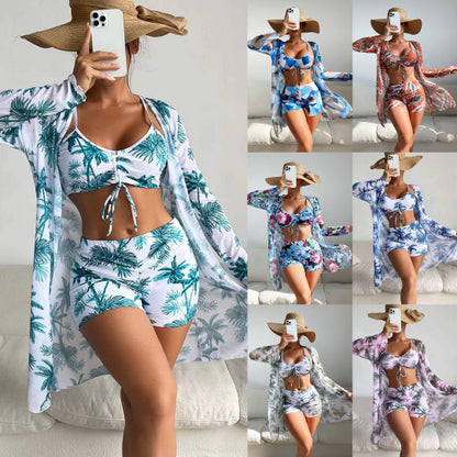 👙 Nowy modny trzyczęściowy strój kąpielowy, więcej dostępnych kolorów-3605546