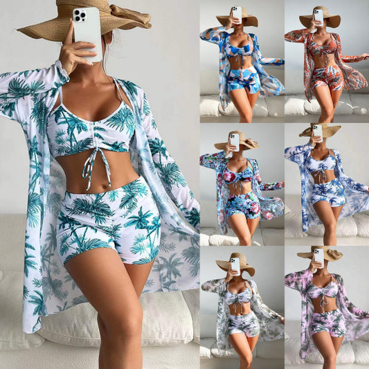 👙 Nowy modny trzyczęściowy strój kąpielowy, więcej dostępnych kolorów-3605546