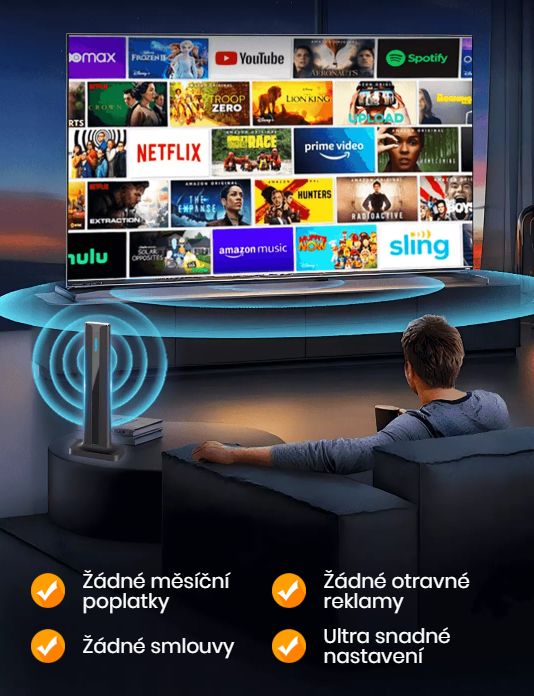 🔥Nowość -50% 🔥 Wewnętrzny odbiornik telewizji cyfrowej HD 🌐-4238012