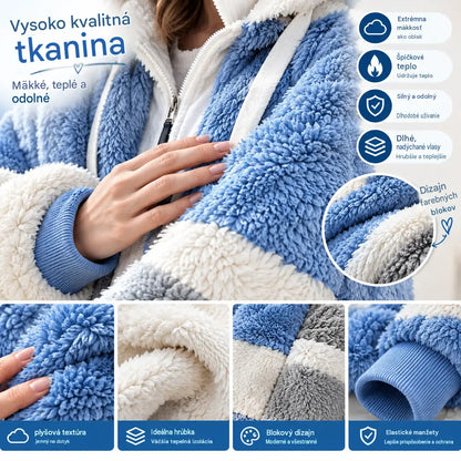 ⭐☃️Omejena ponudba, 50 % popust❄️【S-5XL】Nova ženska zimska jakna 2026, topla in podložena s plišastimi pasovi