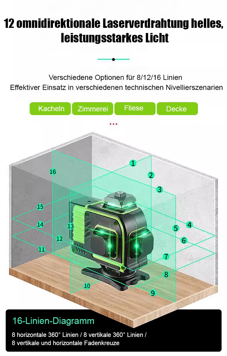 🧰Nivel láser verde autoequilibrado de precisión-4133585
