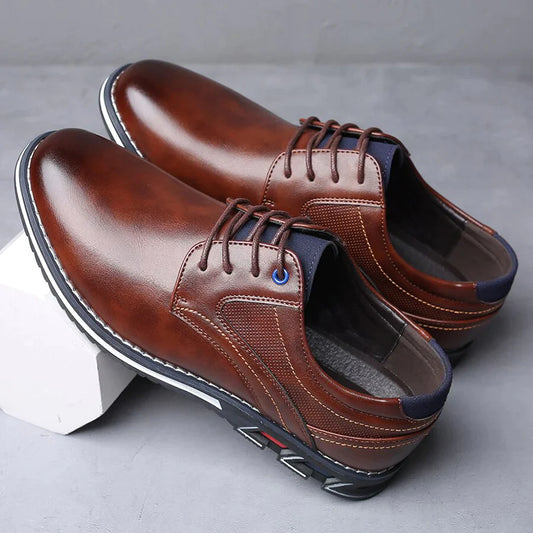 【39-48】Nowe skórzane buty męskie casualowe