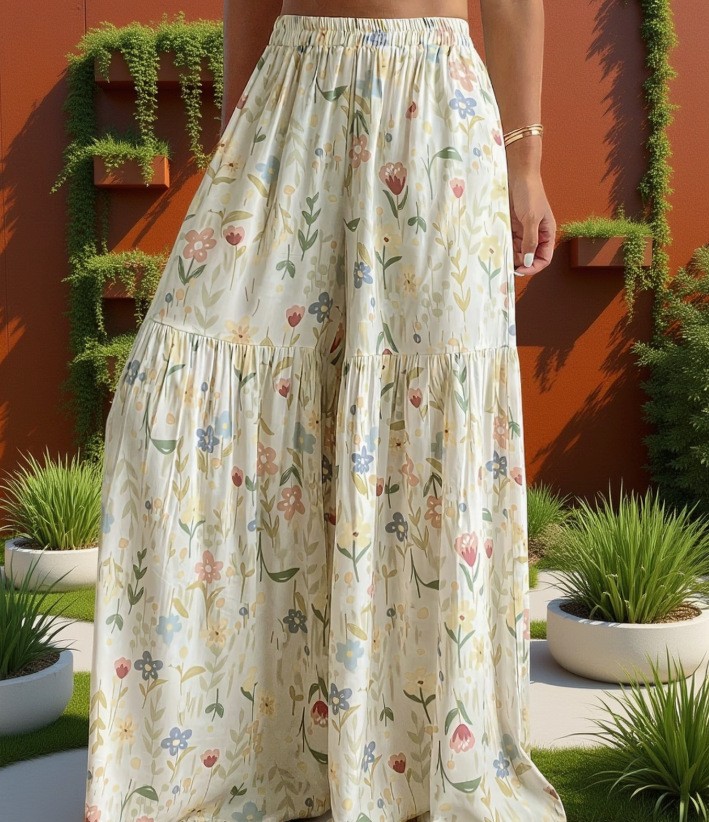 🌸【S-2XL】Stylové dámské kalhoty se širokými nohavicemi ✨ Pohodlný střih, elegantní a snadno kombinovatelný 💕
