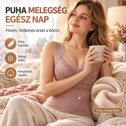 🔥Vegyél 1-et, 1-et pedig ajándékba kapsz!❤️【L-4XL】Csipkés, top fazonú melltartó lenyűgöző hátkialakítással; hatékonyan emeli és középre igazítja a melleket, megelőzve azok megereszkedését ✅【Orvosok által ajánlott】