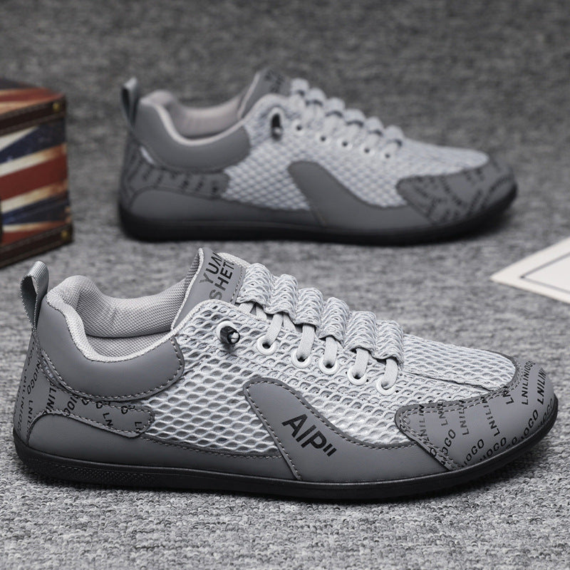 👟2025 pantofi sport casual respirabili pentru bărbați, din plasă, de vară nouă-4023314