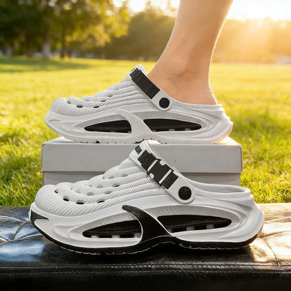 👟👟50% ΕΚΠΤΩΣΗ🌬️Ανδρικά σανδάλια 2 σε 1 γενικής χρήσης - χοντρή σόλα EVA, αντιολισθητικά και εξαιρετικά ελαφριά, αναπνεύσιμα🏃‍♂️