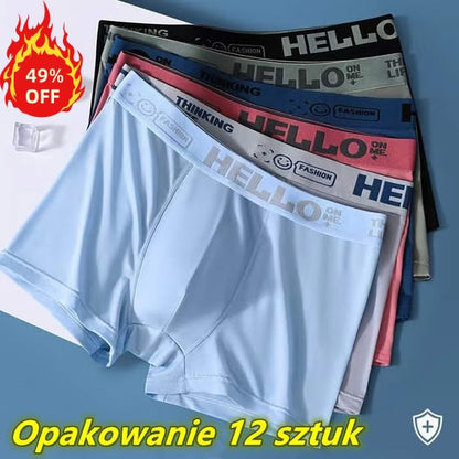 🔥🧊 49% OFF Ostatni dzień---【L-6XL】 2025 Nowe antybakteryjne bokserki męskie U Curved Mesh Modal Plus Size 3986124