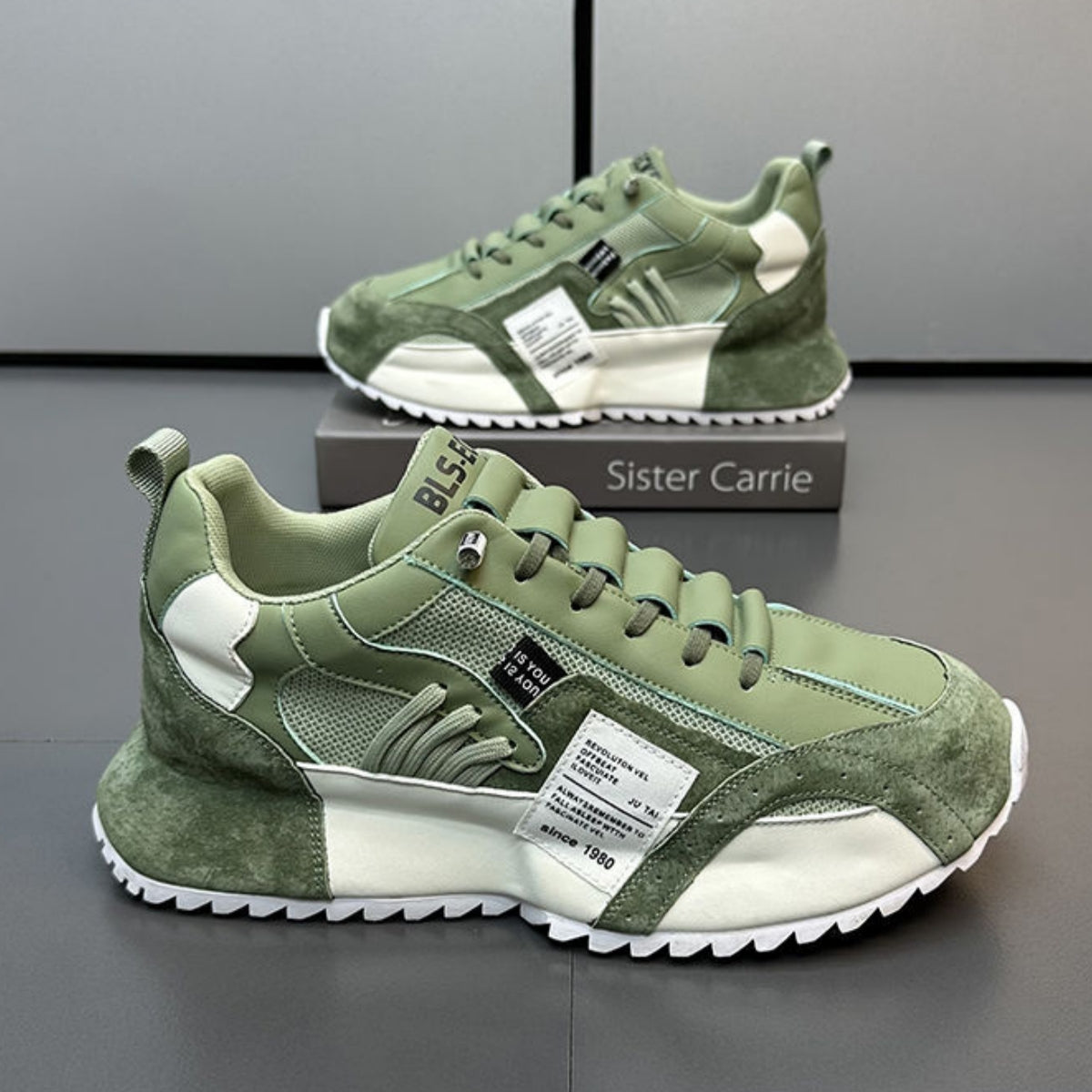 ✨🌈【39-47】Zimowe nowe, wysokiej jakości męskie modne buty na co dzień z grubą podeszwą