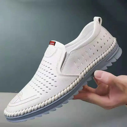 🔥【Időkorlátos akció】👟 2026 új kézzel készített férfi valódi bőr szabadidőcipő  如需更吸引眼球的版本：