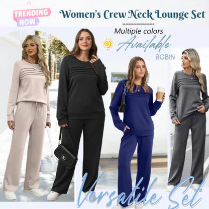 ⏳【S–5XL】💖Dámská, módní, sportovní sada na každý den, vysoce kvalitní bavlněné tričko s dlouhým rukávem + kalhoty ✅️Platba při převzetí