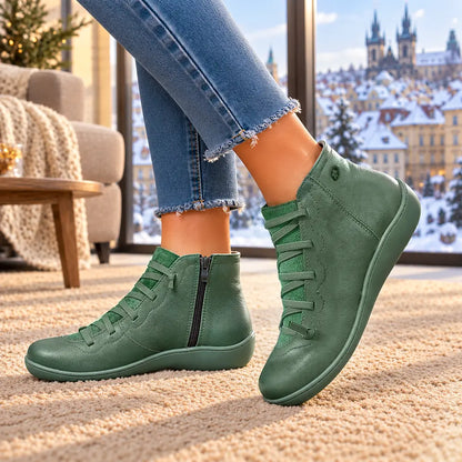 😍 Utolsó nap – féláron! 🥾【35–43-as méret】Új női hétköznapi bokacsizma ✅ Ingyenes szállítás