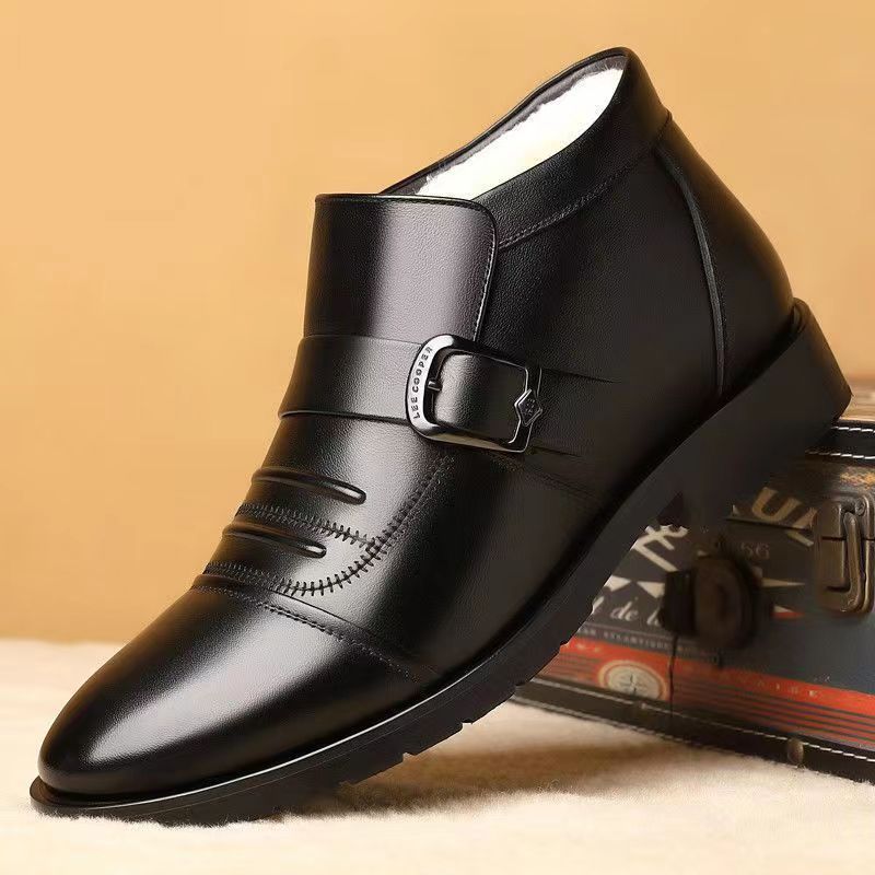 ✨📢【49% zniżki w ograniczonym czasie】【39-44】Męskie buty zimowe, ocieplane od środka, wygodna gruba podeszwa -3790714