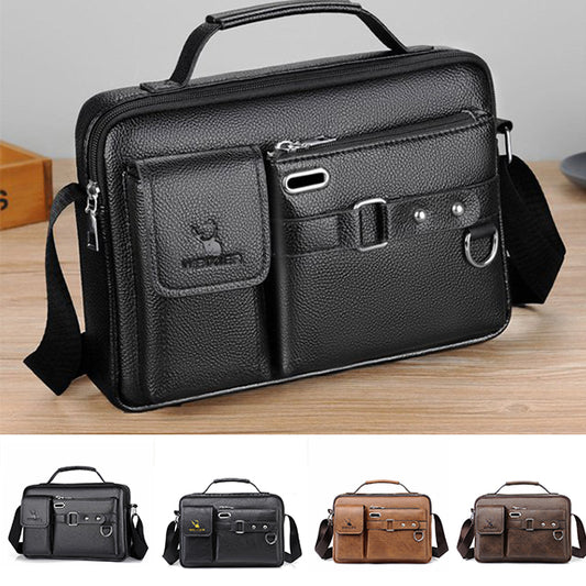 【🔥Zniżka ograniczona czasowo 50%】🤵🤵 Modna i wysokiej klasy torba na ramię dla mężczyzn